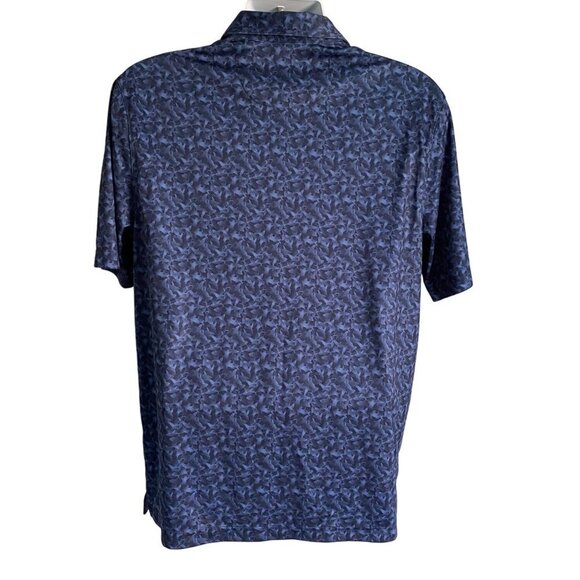 Greg Norman ML75 Play Dry Shark Print Polo Shirt Men's Medium New NWOT - Picture 5 of 9